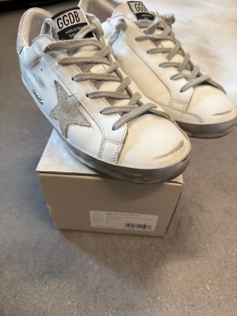Golden Goose superstar, classic size 40